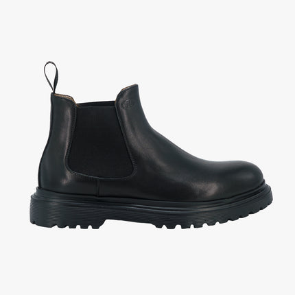 Men's Chelsea Boots in Black Leather