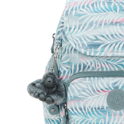 Kipling CITY ZIP MINI B PRTPALMTREE LEAVES