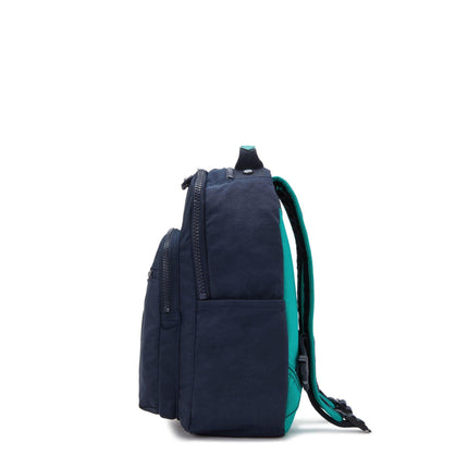 Kipling SEOUL SBLUE GREEN BLOCK