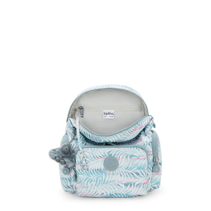 Kipling CITY ZIP MINI B PRTPALMTREE LEAVES