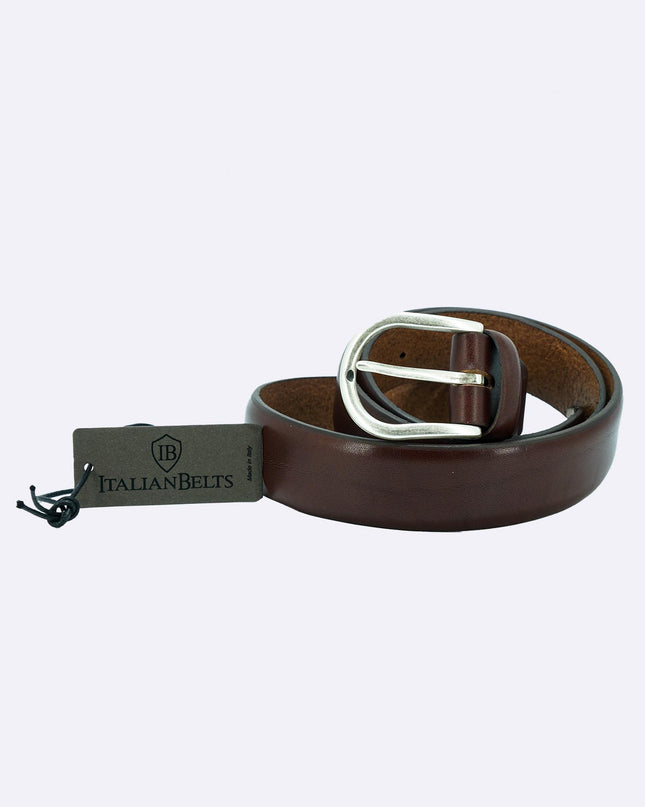 Italian Belts 035.1ROSSO INGLESE