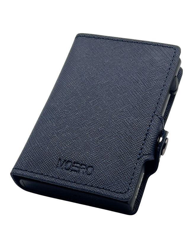 Moero SAFFIANO BLU ZIPBLU NAVY